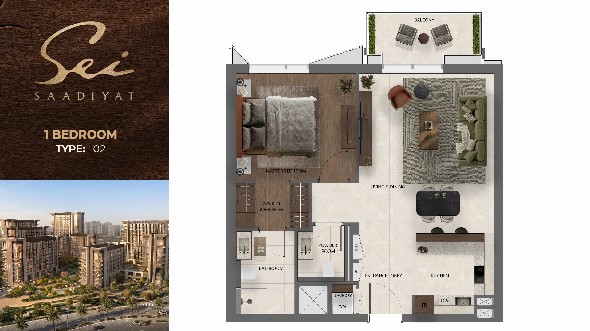 1 BR